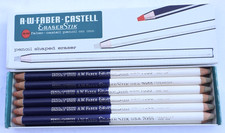 12 Pc. Box A. W. Faber-Castell No. 7055 Pencil Co. EraserStik / Typewriter Ink picture