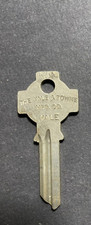 Vintage Yale & Towne Firehouse Cross  Key Blank NOS Uncut Y-1 picture