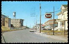 CHANDLER Quebec Postcard 1971 Main Street Rexall Drugstore Old Car picture