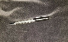 NEW Porsche Real Carbon Fiber Ball Pen Black Collectible picture