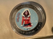 2025 4 QUEENS LAS VEGAS 6OZ HOLIDAY 2025 SILVER STRIKE  picture