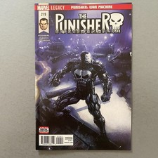 PUNISHER 219 1ST FULL APPEARANCE PUNISHER WAR MACHINE ARMOR 2017 MARVEL picture