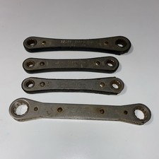 Vintage Sears Craftsman 43683 1/2” X 9/16” 12 Point Ratcheting End Wrench lot +1 picture