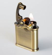 VINTAGE RETRO CLASSIC STYLE LIGHTER Trench Retro CAM IGNITION Lighter O Ring USA picture