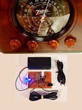 AM Transmitter - Stream to Your Vintage Tube Radio - 3.5mm Aux, Mp3, Bluetooth picture