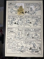 Comic Book Art SAD SACK’S ARMY LIFE PARADE page Storyboard Vintage comics MT picture