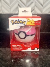 Pokémon Love Ball Mood Light Detachable Base Magnetic Charging Rechargeable picture