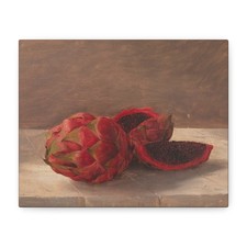 Frederic Edwin Church, American, - Pitajaya Fruit, Colombia - Canvas Wall Art picture
