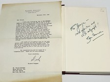 Richard Rodgers signed Letter to George Bassman and Signed Book Rodgers & Hart picture
