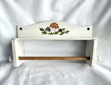 Vintage 1970s Sears Merry Mushroom Paper Towel Holder Shelf Japan RARE HTF picture