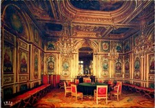 Vintage Postcard La Salle du Conseil Counsel Room Palais de Versailles France picture