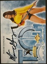 2014 BENCHWARMER AUTHENTIC AUTOGRAPH- MIRIAM GOLZALEZ FALL EXPO picture