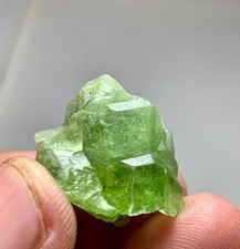 42.25 Carat Beautiful Terminated peridot Crystal bunch from Pakistan picture