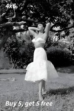 BETTIE PAGE 4x6 Photo Sexy Pose Vintage Movie Still Celebrity Portrait RP picture