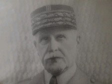 WW2 Collectable Field Marshall Phillipe Petain Ecole De Tissage Lyon  picture