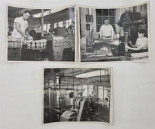 1950s vintage 3 PHOTOS anchorage ALASKA DAIRY PRODUCTS CORP MILK ICE CREAM PLANT picture
