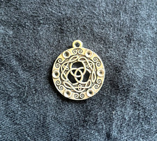 Ancient Illuminati Glyph Symbol of Power Silver Necklace Advance Your Life RARE picture