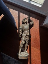 Old Gas Lamp Statue Figure Lamp Lantern Antique Lamp picture