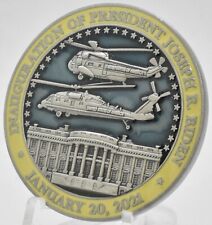 President Joe Biden Inauguration 2021 HMX-1 Marine One Challenge Coin picture