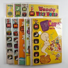 Vintage Harvey Comics Lot 9 Casper Wendy Spooky 1970-77 Bronze Age G to FN picture