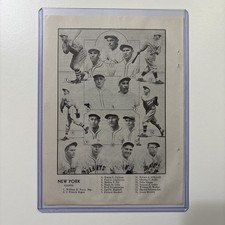 1932 New York Giants Vintage Baseball Picture Mel Ott/Carl Hubbell/Terry HOF picture