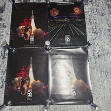 Vintage 1986 Expo 86 Vancouver Posters Lot of 4 18x24 World Exposition Canada picture