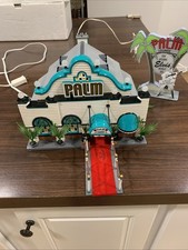 PALM LOUNGE Original Snow Village Department 56 55046 & PALM LOUNGE SIGN picture