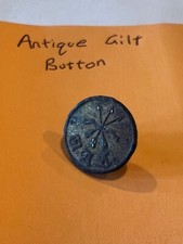Royal Company of Archers Queens Bodyguard Firmin Antique Gold Button picture
