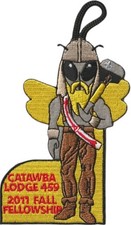 Catawba Lodge 459 Mecklenburg County NC 2011 Fall Fellowship Patch (AR5848) picture