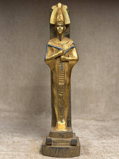 Authentic Ancient Egyptian Antique Rare God Osiris Statue Figurine BC picture