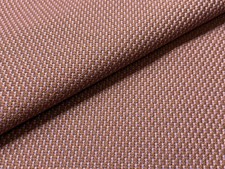12.75 yd Kvadrat Serpentine 358 Brown Salmon & Periwinkle Wool Upholstery Fabric picture