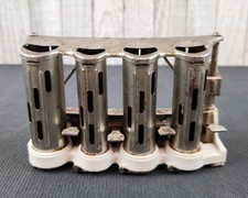 Vintage 4 Barrel Metal McGill Coin Changer Dispenser Belt Mount USA picture