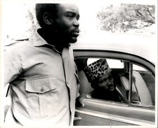 LG62 1964 Original Photo CONGO REBEL LEADER GASTON SOUMIALOT& VP LAURENT KABILA picture