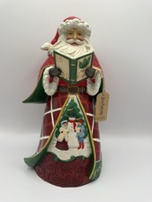 JIM SHORE 2022 HERE WE COME A CAROLING SONG SANTA SERIES #16 FIGURINE NEW picture