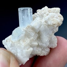 70 Cts Aquamarine Crystal Specimen From Skardu Pakistan. picture