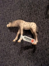 Schleich Knabstrupper Foal Figure Spotted Appaloosa Nursing Foal Figurine 3.5