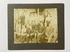 Antique 1880s Cabinet Card Photo 