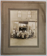 1927 antique PHOTO norwich ct ROSOFF MOTOR MART native american indian BRIGGS picture