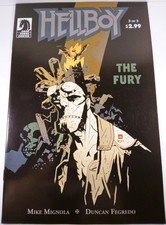 🩸💀 HELLBOY THE FURY #3 SECOND PRINT VARIANT DARK HORSE 2011 MIKE MIGNOLA 2ND picture