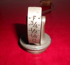 Antique FUEL / GAS GAUGE  Mechanical In Tank Reading at Tank Through Glass picture