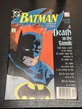 Batman 426 Dec 1988 Newsstand A Death in the Family Part 1 DC Comics picture