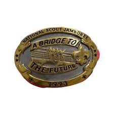 1993 National Scout Jamboree A Bridge To The Future Belt Buckle 5268 picture