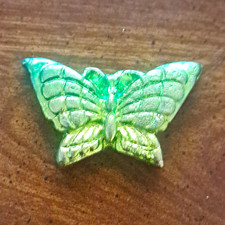 The Bismuth Smith Butterfly Statue, Green & Gold, Bismuth Metal picture