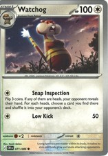 Pokemon Chaos Rising : Watchog Holo picture