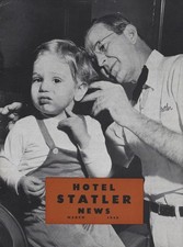 Hotel Statler News Magazine 1949 and 1952 Editions Historic Hotel US Cities picture