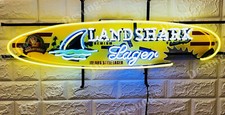 Landshark Lager Beer Decor Artwork Neon Light Sign HD Vivid Printing 24