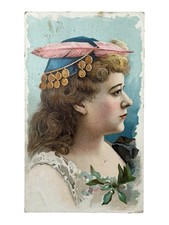 Antique N129 Stars of The Stage Duke's Honest Long Cut Tobacco Card Early Old picture