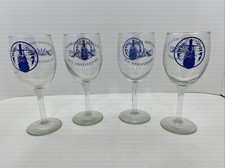 Lot Of 4 Vnt. Submarine Service 81st Anniversary Glasses 1981 US Military Navy picture