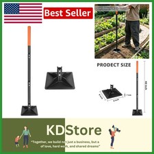 Versatile Steel Tamper Tool 8x8 Inch for Efficient Ground Leveling Projects picture
