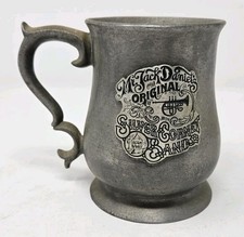Vintage Mr Jack Daniels Original Silver Cornet Band Pewter Mug RARE picture